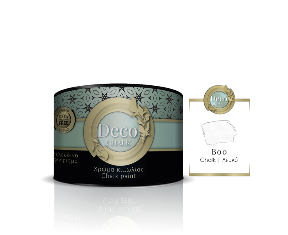 ΧΡΩΜΑ ΚΙΜΩΛΙΑΣ ΝΕΡΟΥ ΛΕΥΚΟ PELLACHROM DECO CHALK PAINT 375ML 