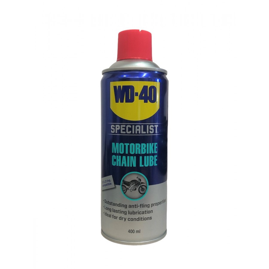 ΣΠΡΕΙ WD-40 ΛΙΠΑΝΤΙΚΟ ΑΛΥΣΙΔΑΣ SPECIALIST MOTORBIKE CHAIN LUBE 400ML 206040120