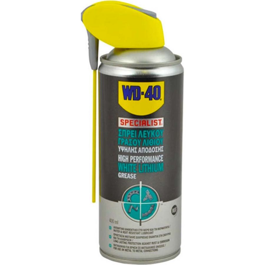 ΣΠΡΕΙ ΓΡΑΣΟΥ ΛΕΥΚΟΥ ΛΙΘΙΟΥ WD-40 WHITE LITHIUM GREASE SPECIALIST 400ML 202040120