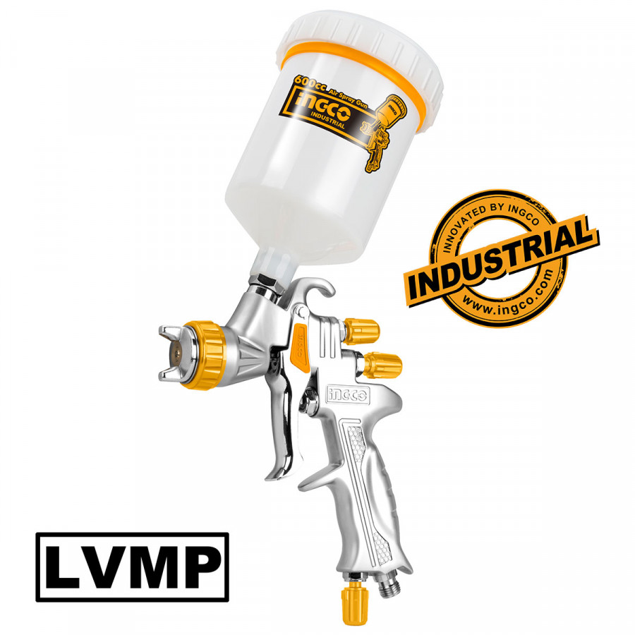 ΠΙΣΤΟΛΙ ΒΑΦΗΣ ΑΕΡΟΣ LVMP ΑΝΩ ΔΟΧΕΙΟ 600CC INGCO ASG1065