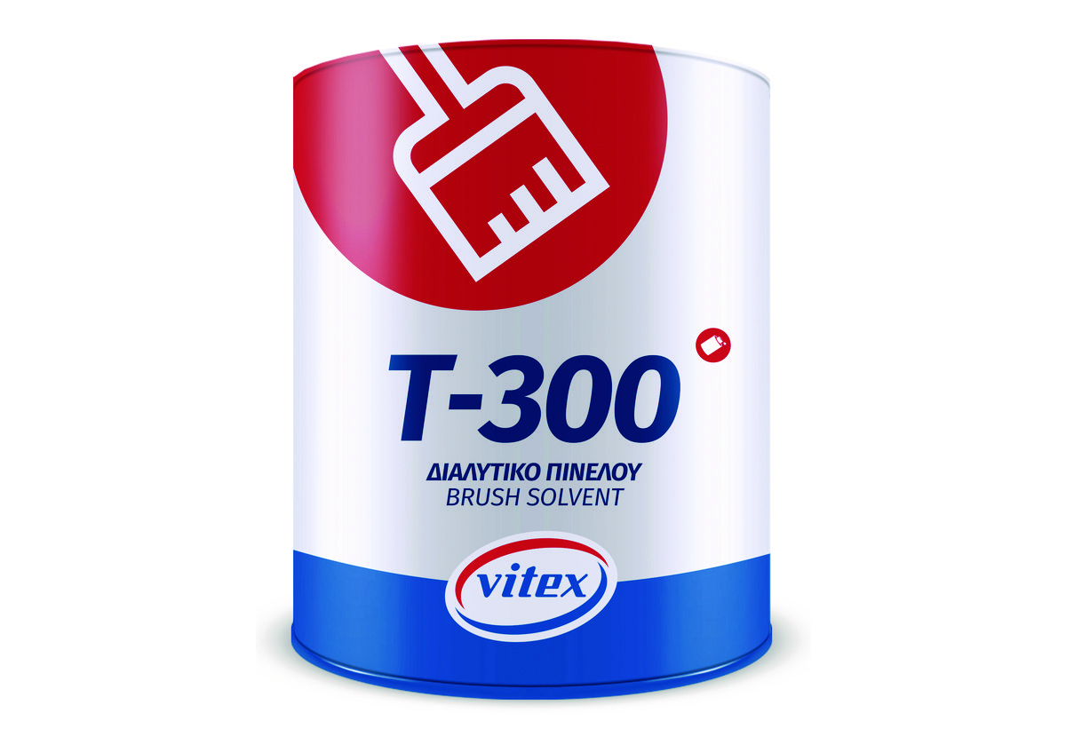 ΔΙΑΛΥΤΙΚΟ ΠΙΝΕΛΟΥ 5LT ΔΙΑΦΑΝΟ VITEX T300 