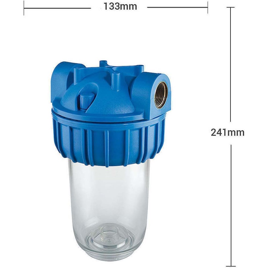 ΣΥΣΚΕΥΗ ΦΙΛΤΡΟΥ ΚΕΝΤΡΙΚΗΣ ΠΑΡΟΧΗΣ 3/4" ATLAS FILTRI JUNIOR PLUS 3P-AFO-SX-TS HOUSING
