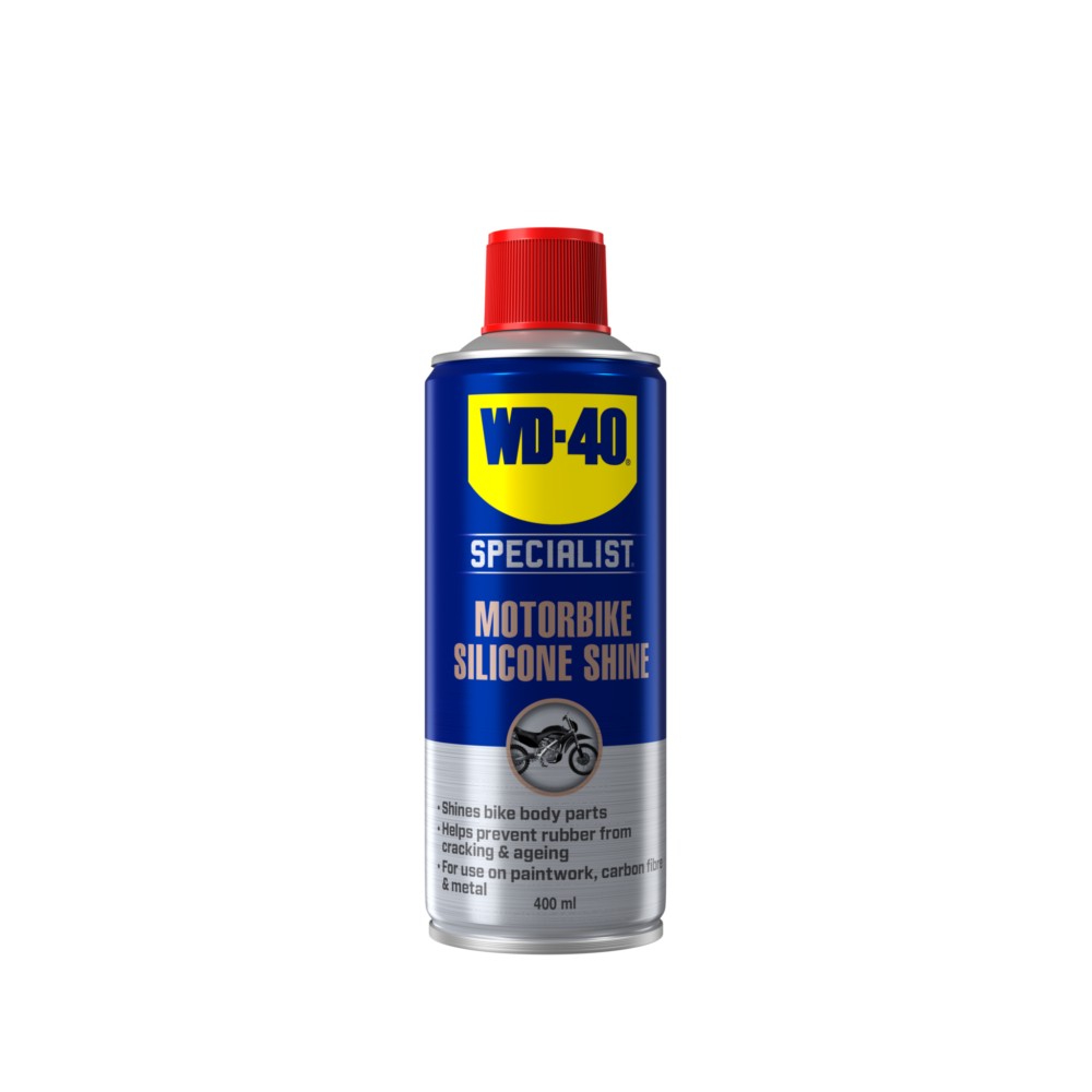 ΣΠΡΕΙ ΓΥΑΛΙΣΤΙΚΟ ΣΙΛΙΚΟΝΗΣ SPECIALIST MOTORBIKE SILICONE SHINE WD-40 400ML 207149120