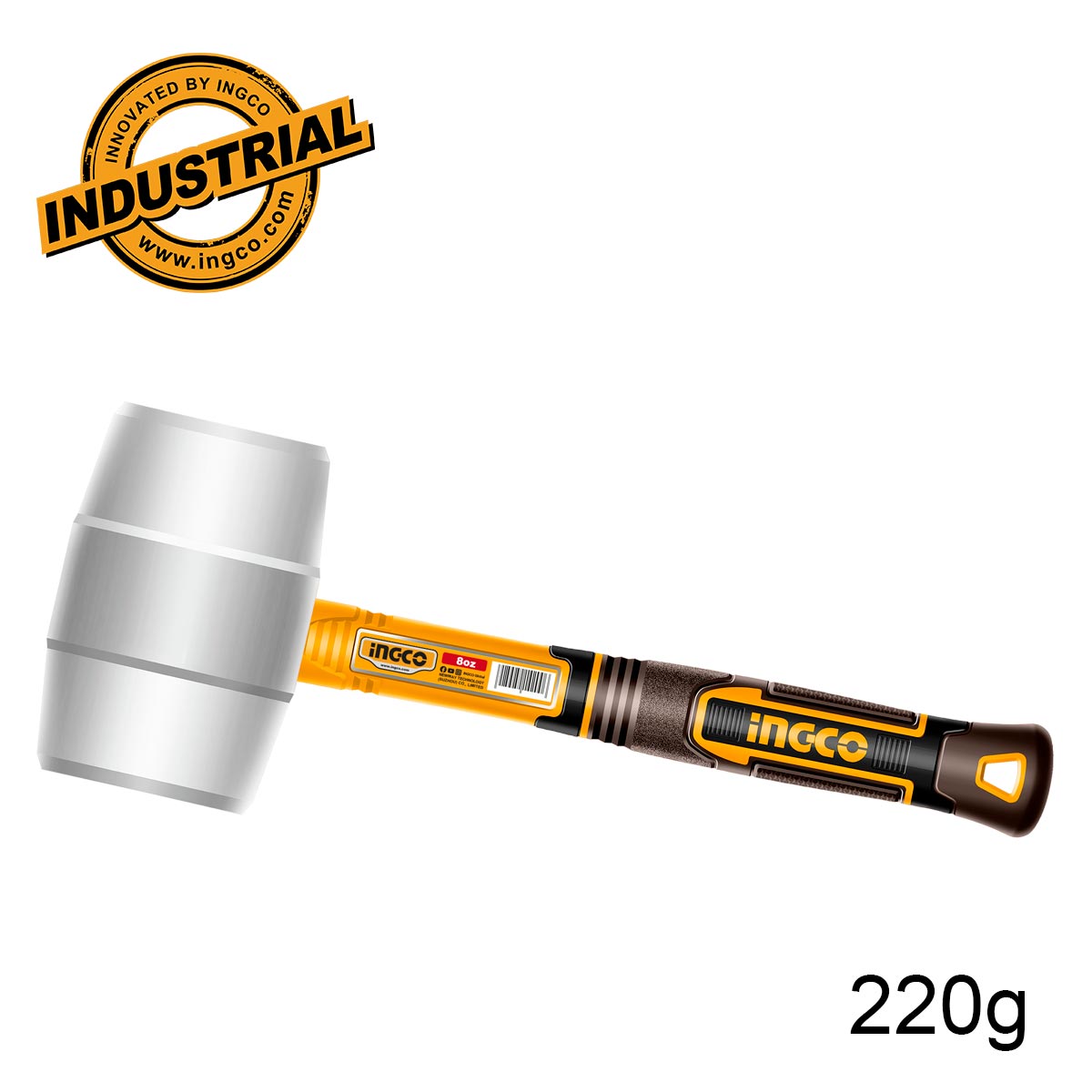 ΜΑΤΣΟΛΑ ΑΠΟ ΦΥΣΙΚΟ ΛΑΣΤΙΧΟ ΑΣΠΡΗ 220GR INGCO HRUH8908