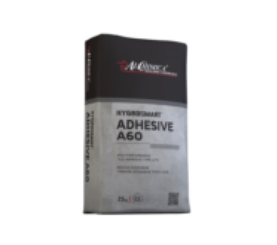 ΚΟΛΛΑ ΠΛΑΚΙΔΙΩΝ ΛΕΥΚΟΥ ΧΡΩΜΑΤΟΣ ALCHIMICA HYGROSMART ADHESIVE A60 (5KG) 