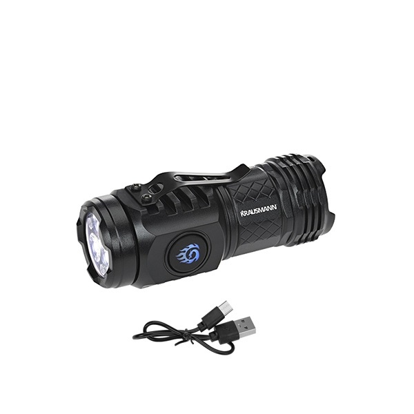 ΦΑΚΟΣ ΧΕΙΡΟΣ MINI LED ΕΠΑΝΑΦΟΡΤΙΖΟΜΕΝΟΣ 0,5AH LI-ON 450LUMEN KRAUSMANN (LT40157)