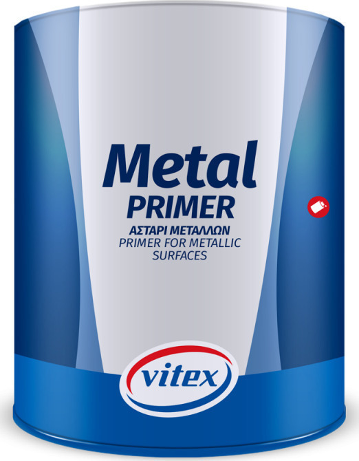 ΑΣΤΑΡΙ ΜΕΤΑΛΛΩΝ ΔΙΑΛΥΤΟΥ ΓΚΡΙ 2.5L VITEX METAL PRIMER 