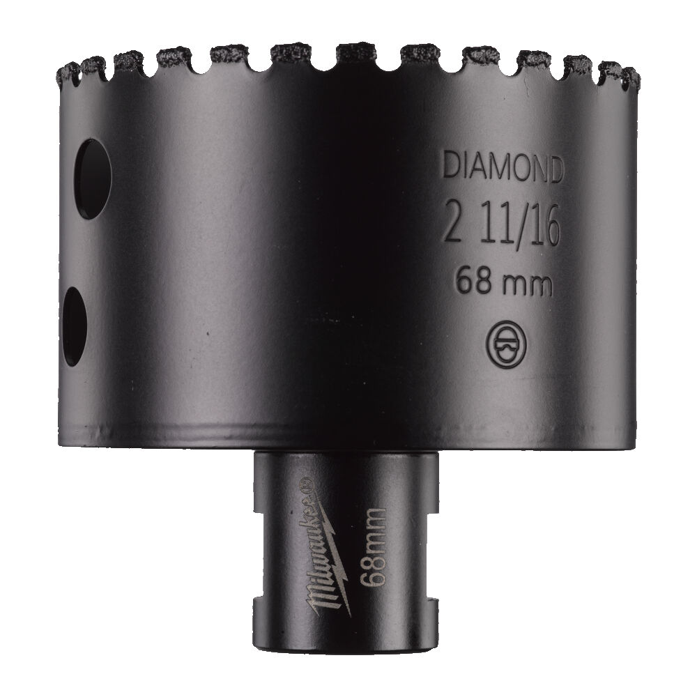 ΠΟΤΗΡΟΤΡΥΠΑΝΟ ΑΔΑΜΑΝΤΙΝΟ Φ68 M14 MILWAUKEE DIAMOND MAX ΓΙΑ ΓΩΝΙΑΚΟ ΤΡΟΧΟ 4932478285
