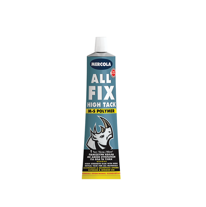 ΚΟΛΛΑ ΑΜΕΣΗΣ ΣΥΓΚΡΑΤΗΣΗΣ ΛΕΥΚΗ 80ML ALL FIX HIGH TACK M-S POLYMER MERCOLA