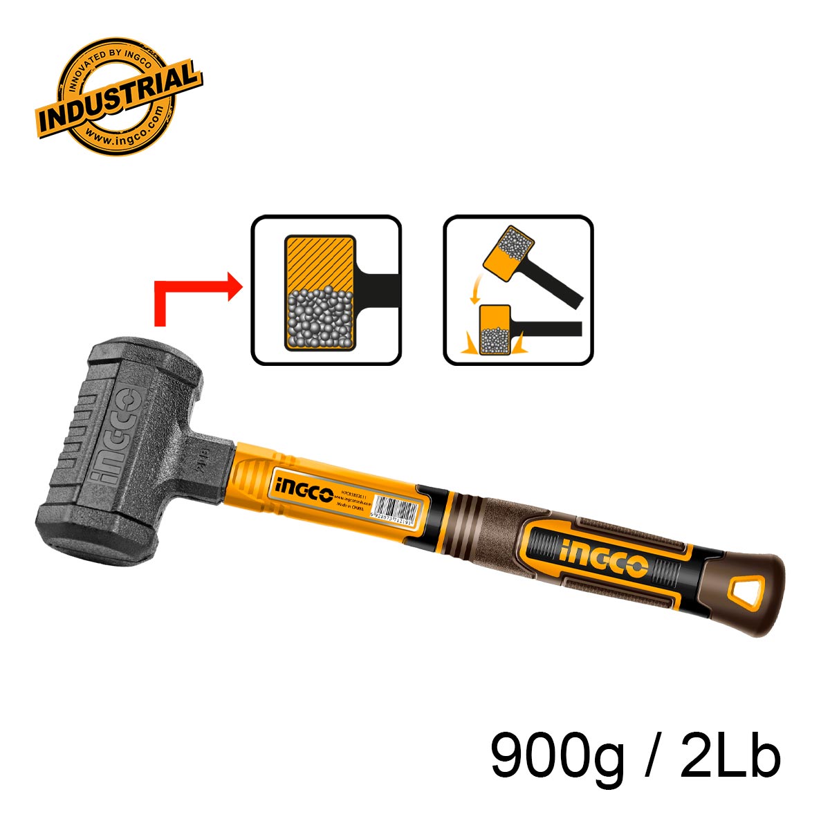 ΜΑΤΣΟΛΑ ΑΝΤΙΕΚΡΗΚΤΙΚΗ - ΒΑΡΙΟΠΟΥΛΑ 900G INGCO HDBM08028