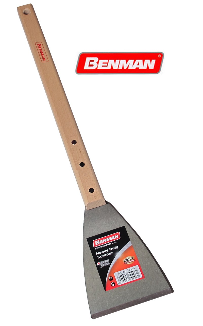 ΣΠΑΤΟΥΛΑ - ΞΥΣΤΡΑ ΜΑΚΡΙΑ ΞΥΛΙΝΗ ΛΑΒΗ 100MM BENMAN 70496