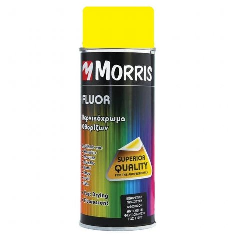 ΣΠΡΕΙ ΧΡΩΜΑΤΟΣ ΦΘΟΡΙΖΩΝ ΛΑΚΑ ΚΙΤΡΙΝΗ MORRIS 400ML 28534