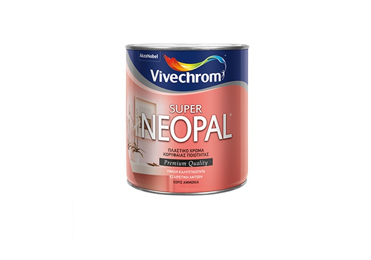 ΠΛΑΣΤΙΚΟ ΧΡΩΜΑ 750ML ΛΕΥΚΟ - WHITE 30 VIVECHROM SUPER NEOPAL