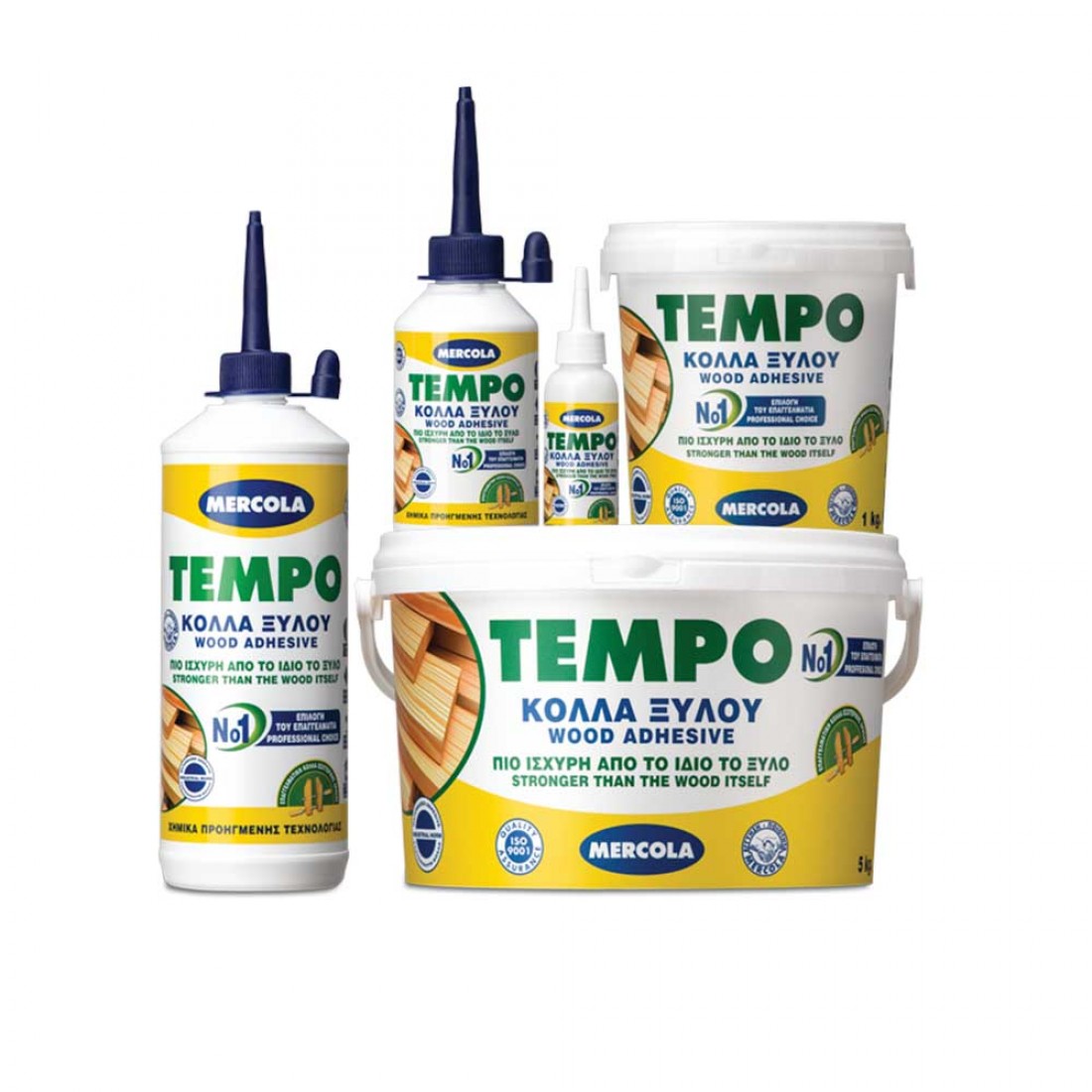 ΚΟΛΛΑ ΞΥΛΟΥ TEMPO MERCOLA 5KG