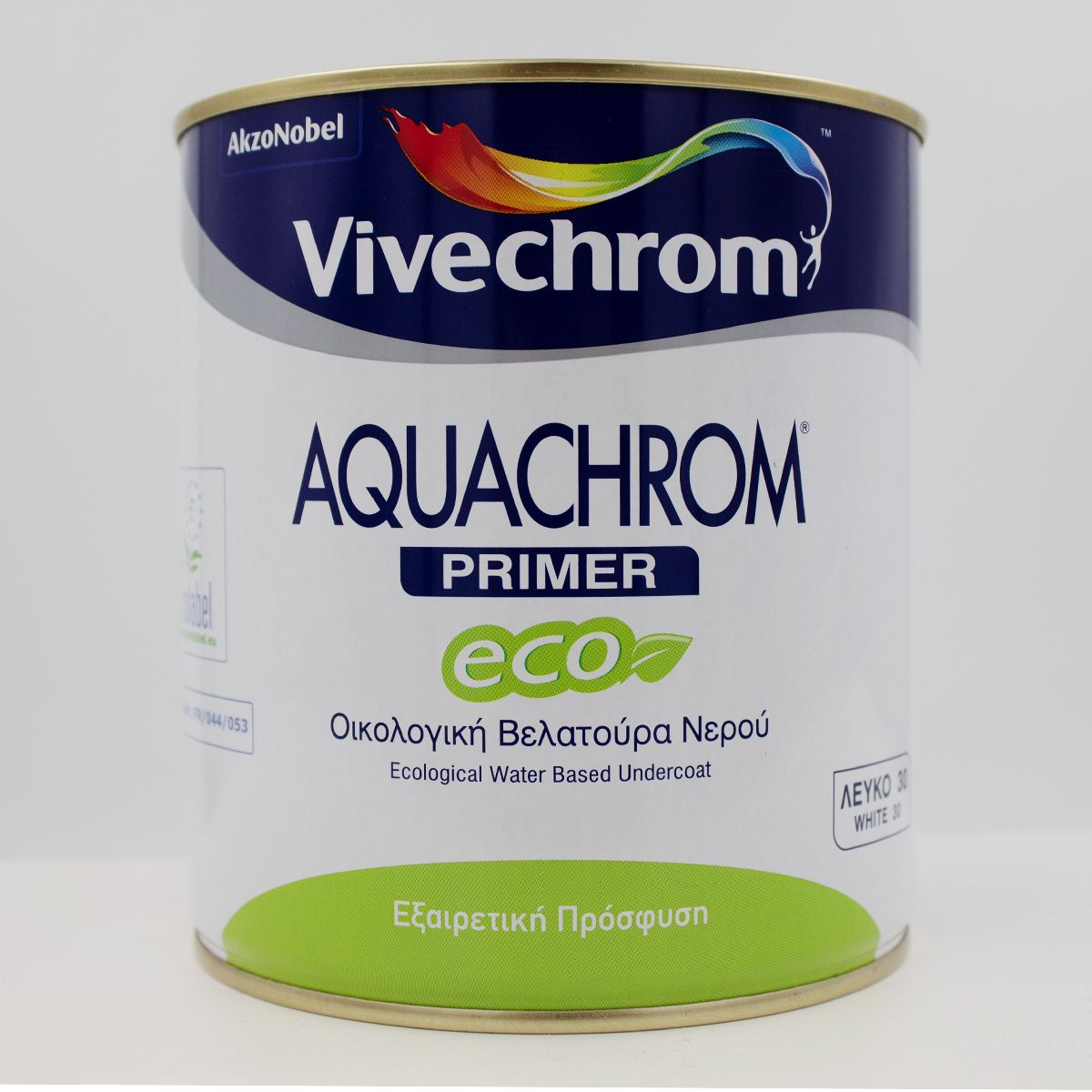 ΒΕΛΑΤΟΥΡΑ ΝΕΡΟΥ ΟΙΚΟΛΟΓΙΚΗ 750ML VIVECHROM AQUACHROM PRIMER ECO ΛΕΥΚΟ
