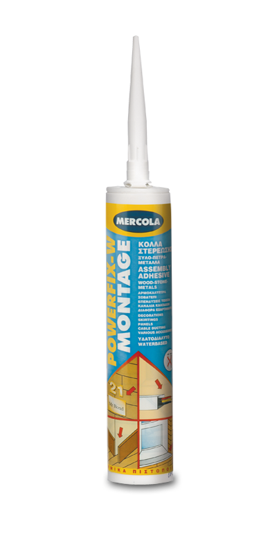 ΜΟΝΤΑΖΟΚΟΛΛΑ MERCOLA POWERFIX W MONTAGE 280ML