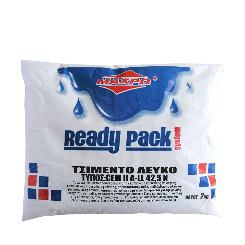 ΤΣΙΜΕΝΤΟ ΛΕΥΚΟ ΣΕ ΣΥΣΚΕΥΑΣΙΑ 5KG ΜΑΧΡΩ