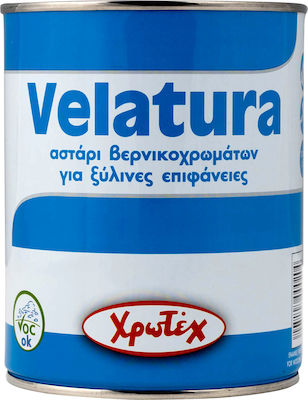 ΑΣΤΑΡΙ - ΒΕΛΑΤΟΥΡΑ ΒΕΡΝΙΚΟΧΡΩΜΑΤΩΝ 2.5LT ΛΕΥΚΗ VELATURA ΧΡΩΤΕΧ ΚΑΤΑΛΛΗΛΟ ΓΙΑ ΞΥΛΙΝΕΣ ΕΠΙΦΑΝΕΙΕΣ