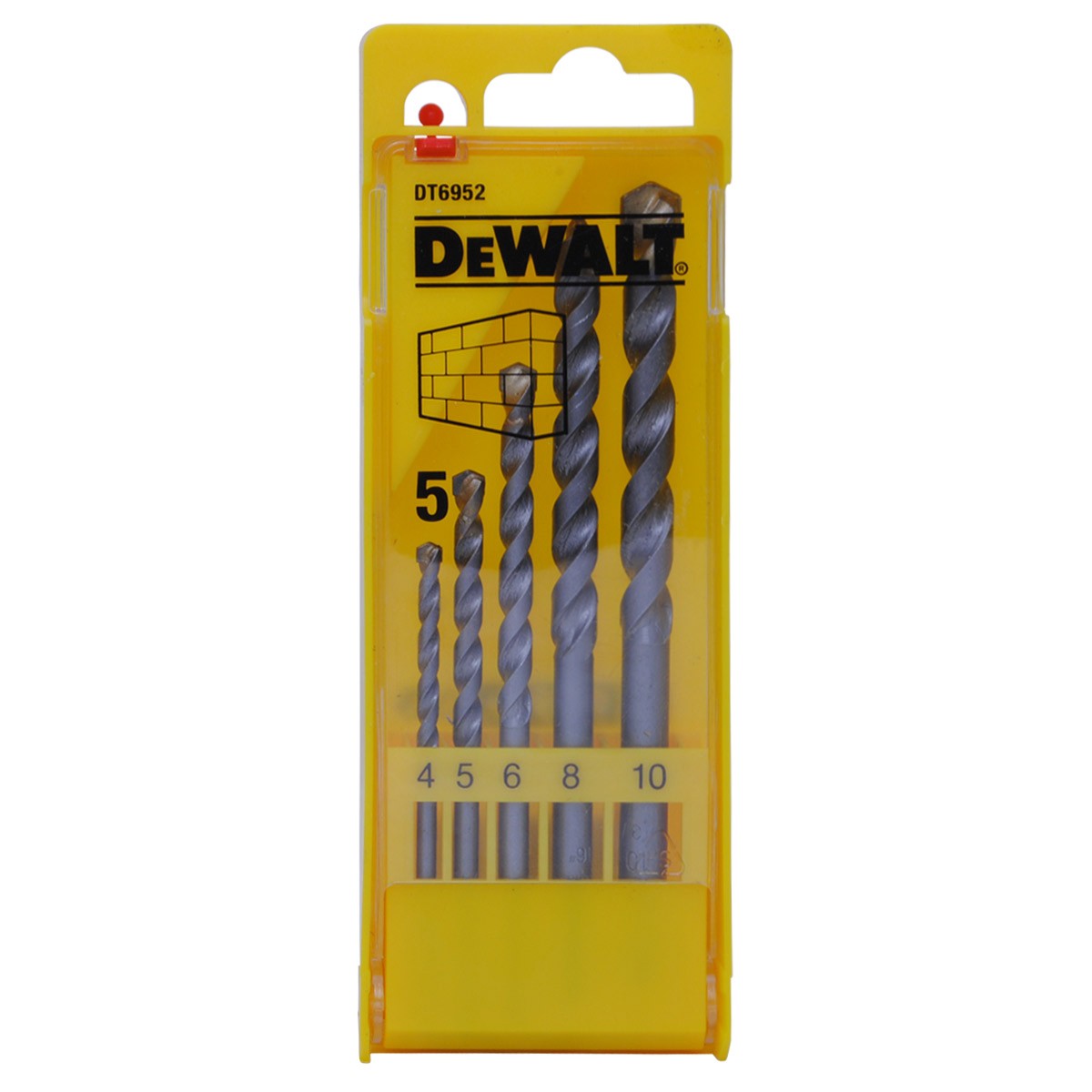 ΣΕΤ ΤΡΥΠΑΝΙΑ ΔΟΜΙΚΩΝ ΥΛΙΚΩΝ DEWALT DT6952