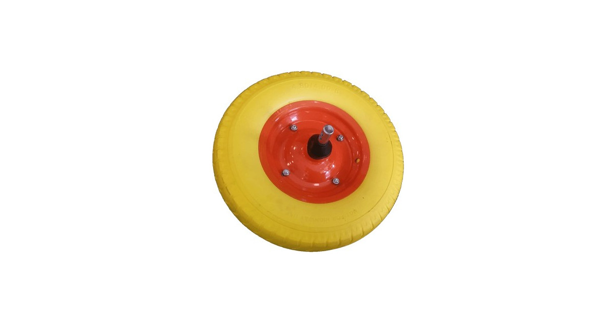 ΡΟΔΑ PU ΠΟΛΥΟΥΡΕΘΑΝΗΣ 400-8 ΧΩΡΙΣ ΣΑΜΠΡΕΛΑ ΣΥΜΠΑΓΗΣ ΜΕ ΖΑΝΤΑ ΚΑΙ ΑΞΟΝΑ 