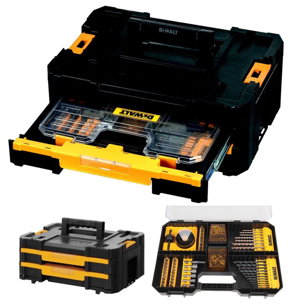 ΕΡΓΑΛΕΙΟΘΗΚΗ ΚΑΣΕΤΙΝΑ 2 ΣΥΡΤΑΡ. 44Χ33.2Χ17.6CM TSTACK-IV DEWALT DWST1-70706