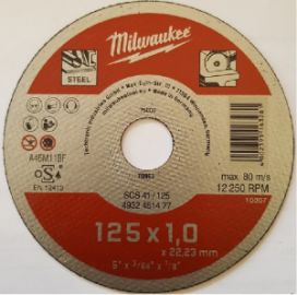 ΔΙΣΚΟΣ ΚΟΠΗΣ INOX CD PRO+ 125X1MM MILWAUKEE TEM 4932459164