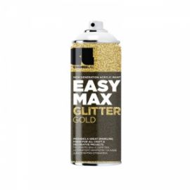 ΑΚΡΥΛΙΚΟ ΧΡΩΜΑ ΣΠΡΕΙ EASY-MAX GLITTER GOLD 911 400ML