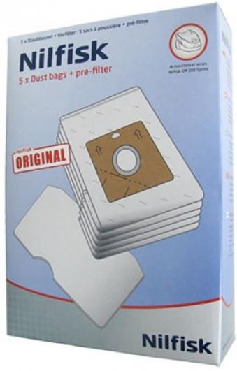 ΣΑΚΟΥΛΕΣ ΑΝΤΑΛΛΑΚΤΙΚΕΣ ΣΕΙΡΑ BRAVO 5ΤΜΧ NILFISK 30050002 ST BAG 5 PCS ACTION BRAVO