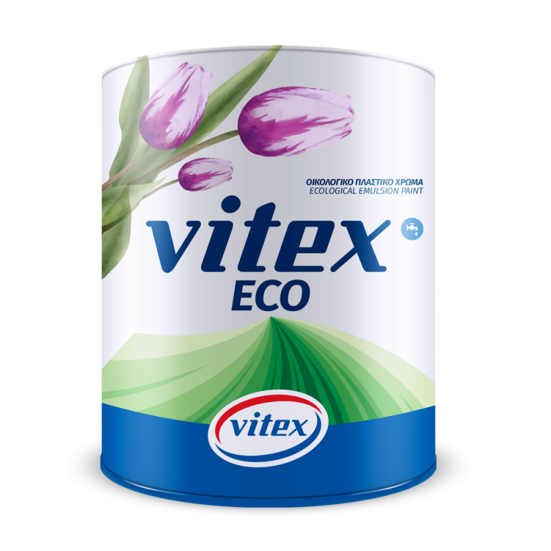 VITEX ECO ΛΕΥΚΟ 3L ΟΙΚΟΛΟΓΙΚΟ ΚΑΙ ΑΝΤΙΜΙΚΡΟΒΙΑΚΟ ΠΛΑΣΤΙΚΟ ΧΡΩΜΑ