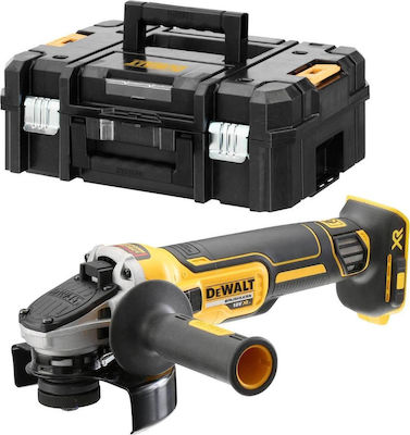 ΓΩΝΙΑΚΟΣ ΤΡΟΧΟΣ 18V LITHIUM 125MM ΣΕ ΒΑΛΙΤΣΑΚΙ TSTAK ΧΩΡΙΣ ΜΠΑΤΑΡΙΑ & ΦΟΡΤΙΣΤΗ DEWALT DCG405NT
