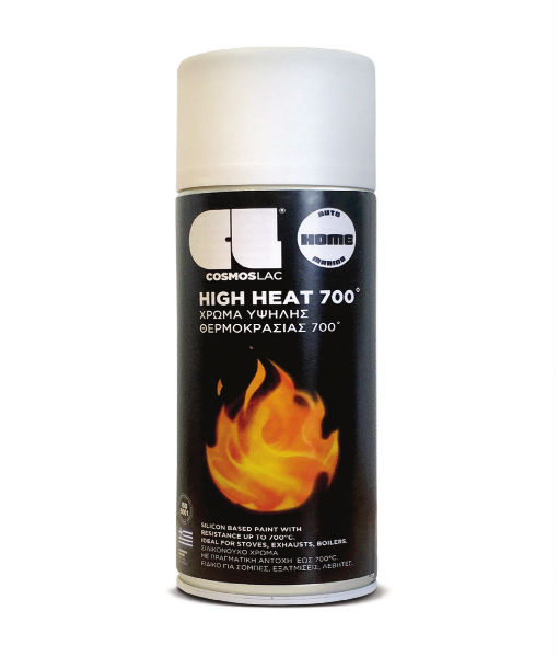 ΣΠΡΕΙ ΥΨΗΛΗΣ ΘΕΡΜΟΚΡΑΣΙΑΣ 700°C ΛΕΥΚΟ 352 400ML HIGH HEAT COSMOS LAC