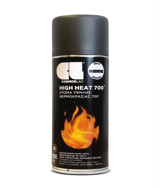 ΣΠΡΕΙ ΥΨΗΛΗΣ ΘΕΡΜΟΚΡΑΣΙΑΣ 700°C ΑΝΘΡΑΚΙ 356 400ML HIGH HEAT COSMOS LAC