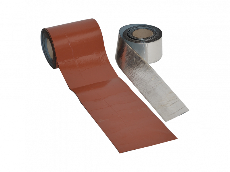 ΤΑΙΝΙΑ ΑΣΦΑΛΤΙΚΗ ΑΛΟΥΜΙΝΙΟΥ HERMESTICK TAPES 10M ALUMINIUM RED 30CM