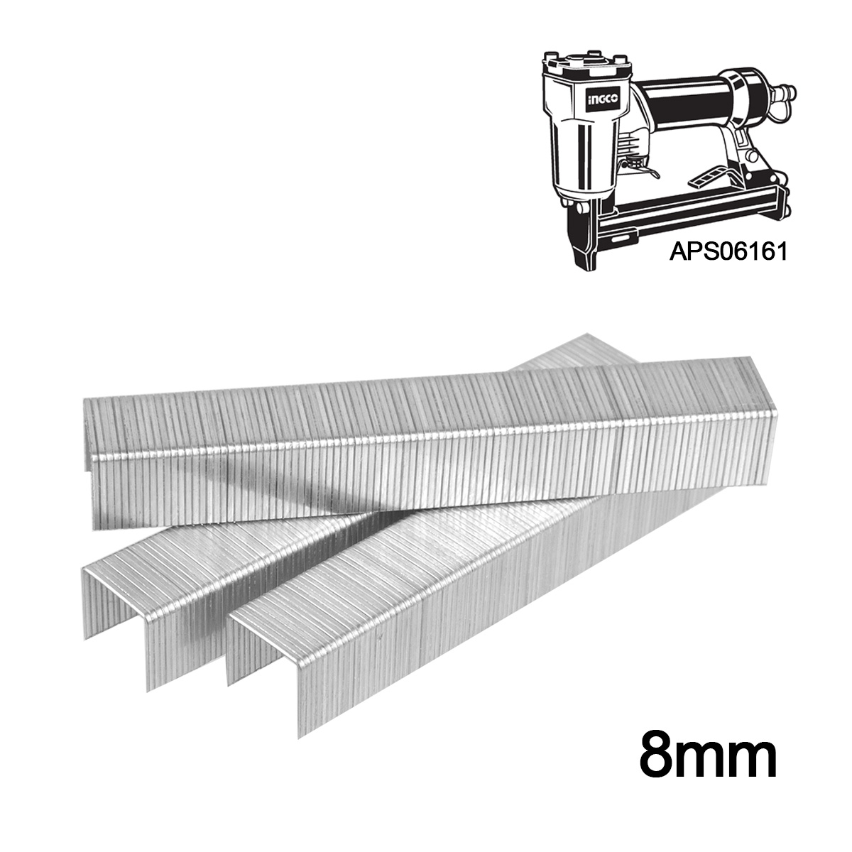ΔΙΧΑΛΑ ΑΕΡΟΚΑΡΦΩΤΙΚΟΥ 8MM INGCO APS06161 5000 ΤΕΜ AST21082