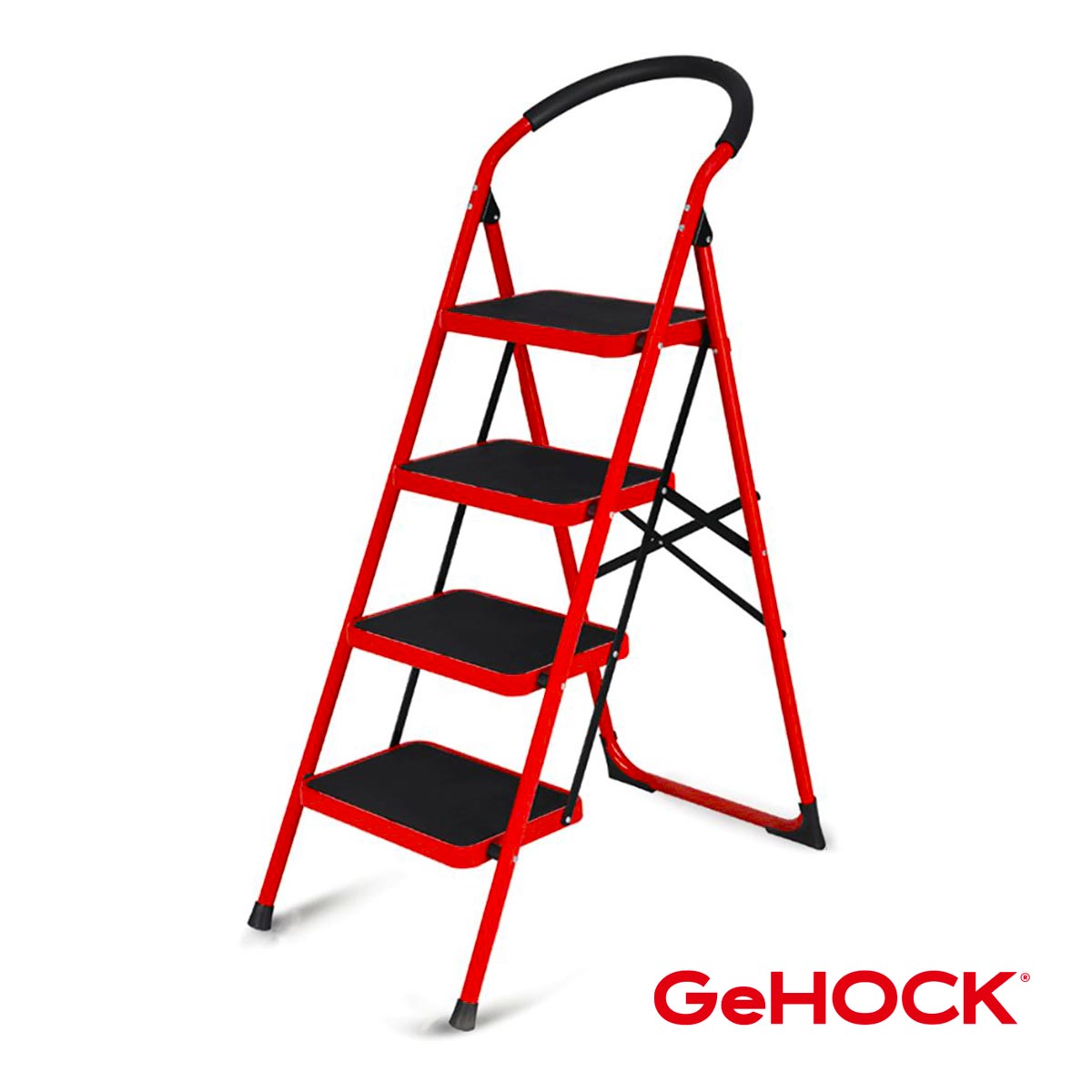 ΣΚΑΛΟΣΚΑΜΠΟ GEHOCK 4 ΣΚΑΛΟΠΑΤΙΑ KOKKΙΝΟ 59-900704